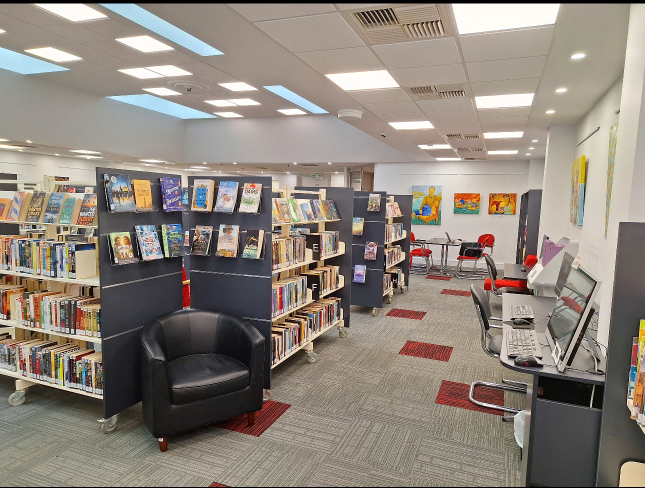 Inside the revitalised Euroa Library