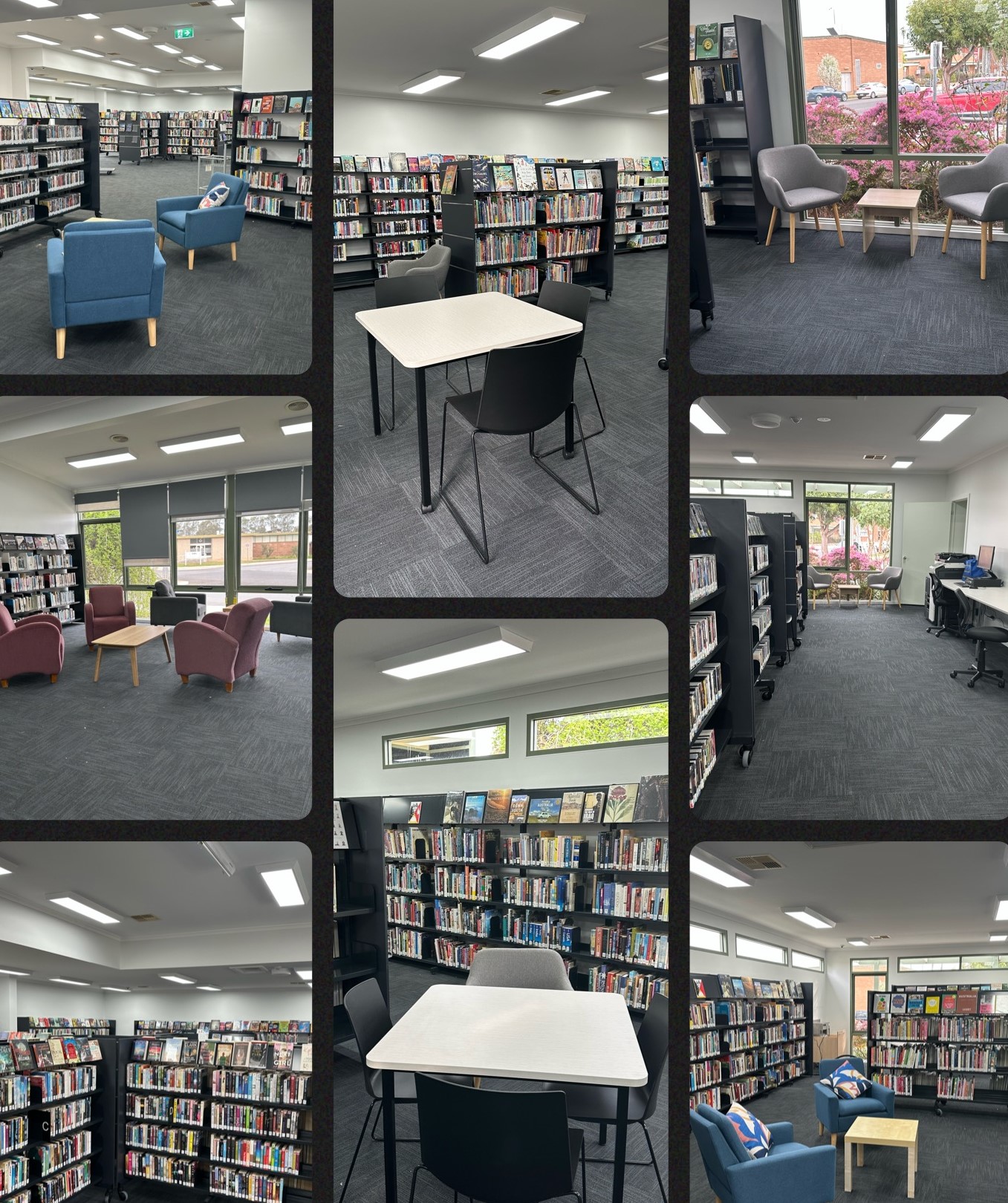 Inside the revitalised Numurkah Library