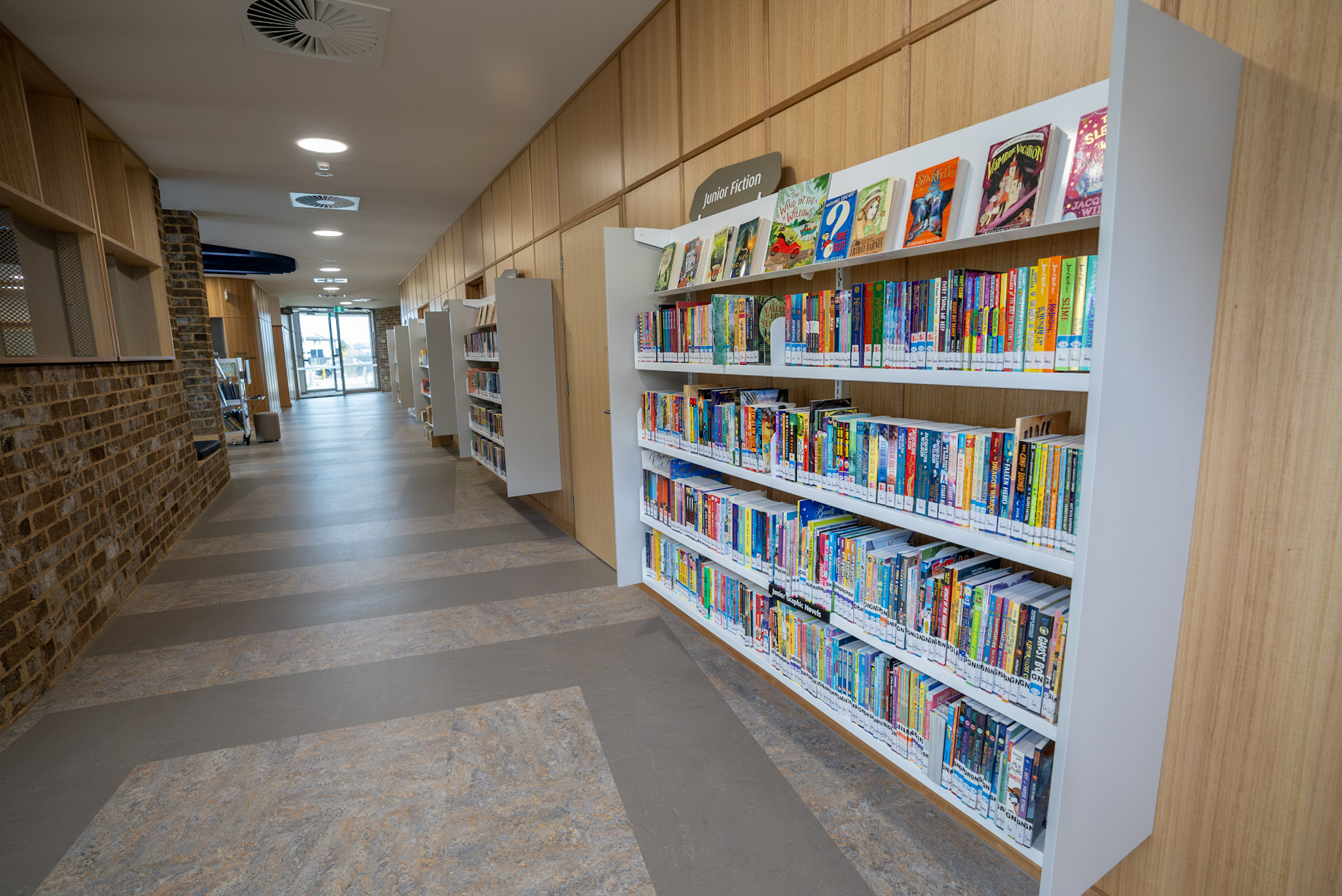 Truganina Community Centre - Library Hallway